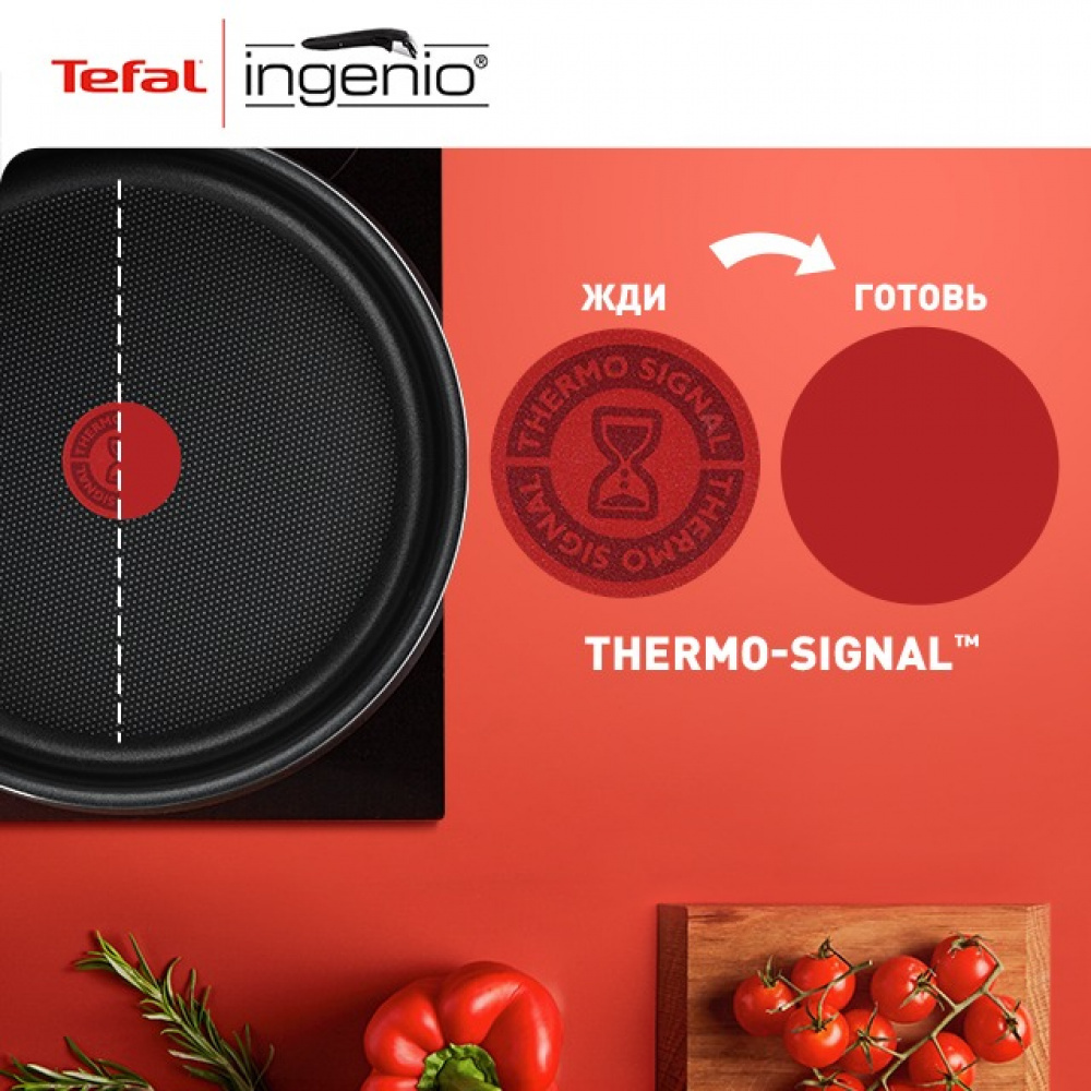 Набір посуду Tefal Ingenio Daily Chef 8 предметів (L7629242)