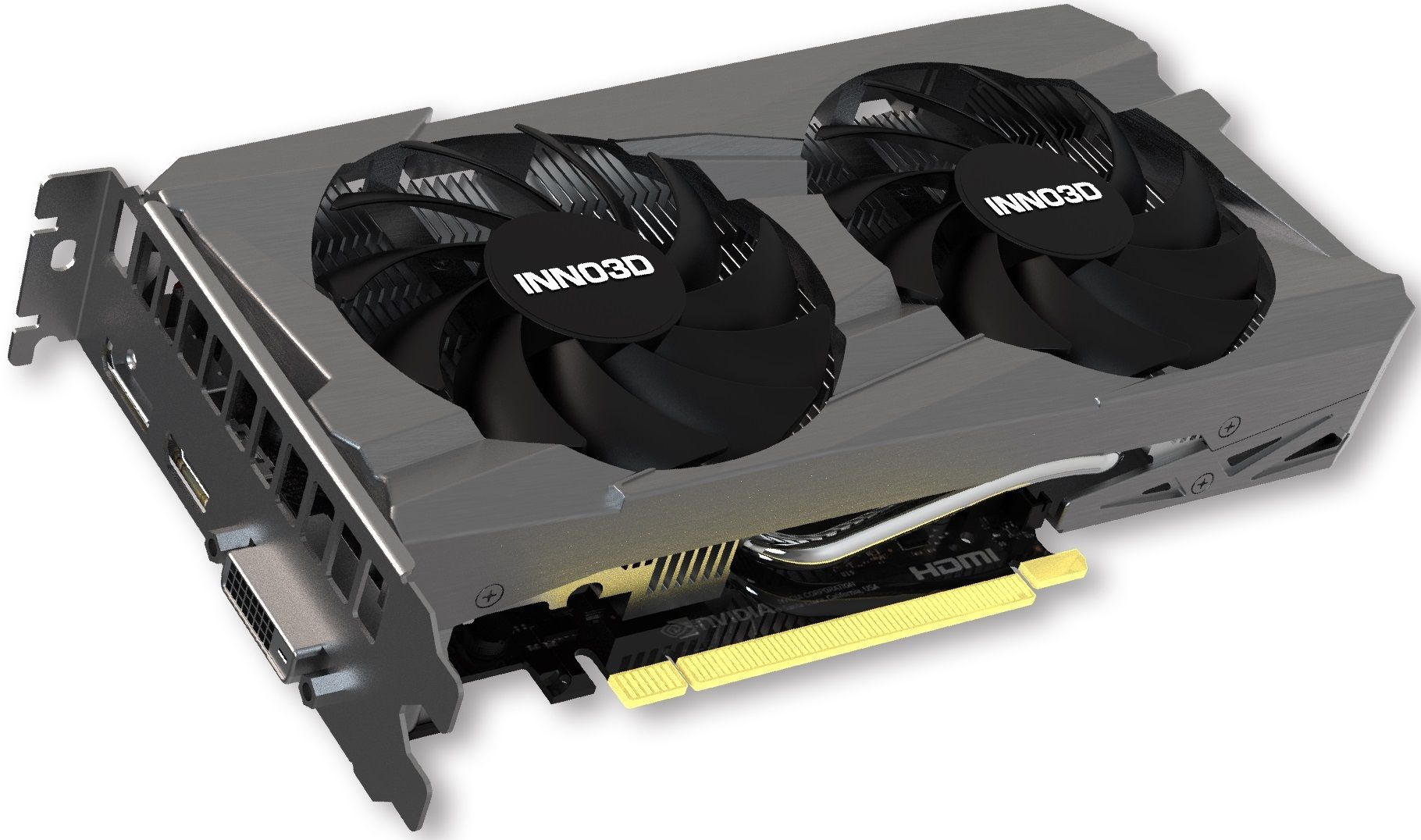 Видеокарта INNO3D GeForce RTX 3050 8GB GDDR6 Twin X2 OC V2 (N30502-08D6X-1711VA41)