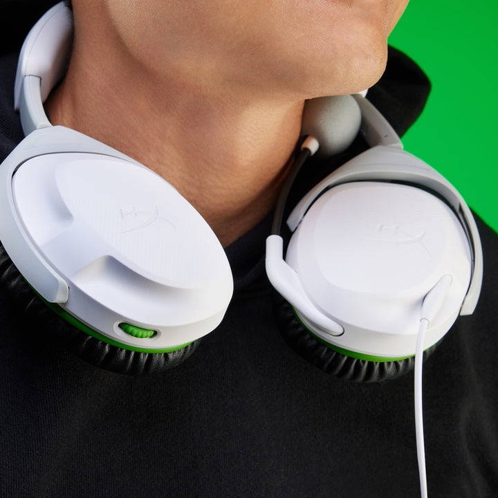 Ігрова гарнітура HyperX Cloud Stinger 2 Xbox, White-Green (75X28AA)