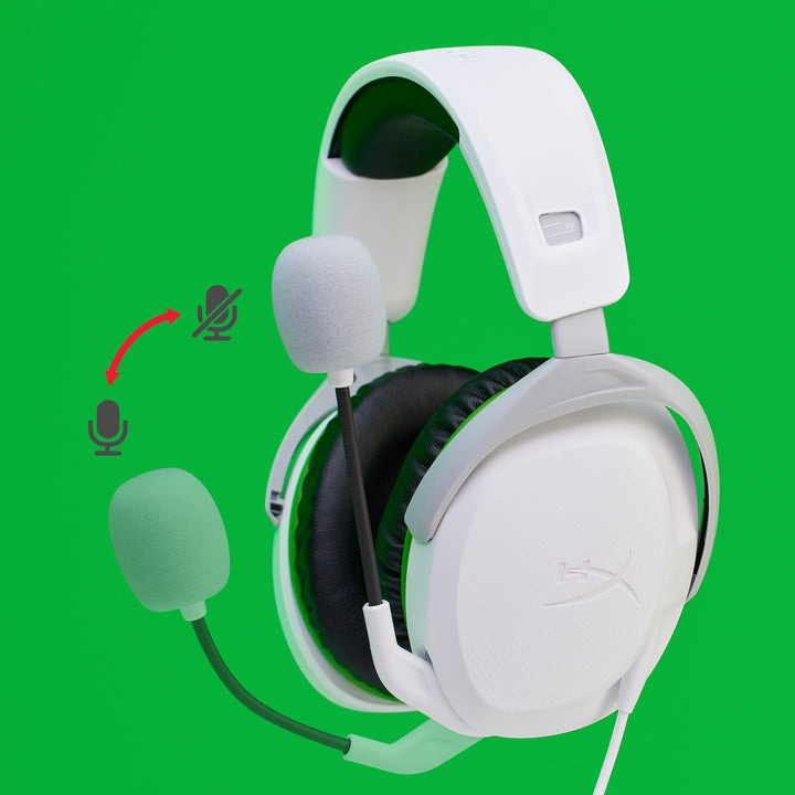 Ігрова гарнітура HyperX Cloud Stinger 2 Xbox, White-Green (75X28AA)