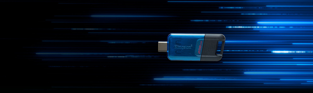 Накопичувач USB 3.2 Kingston 64GB Type-C Gen 1 DT80 M (DT80M/64GB)