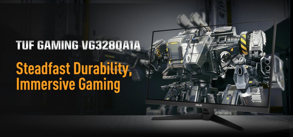 Монітор 31.5″ ASUS TUF Gaming VG328QA1A (90LM08R0-B01E70)