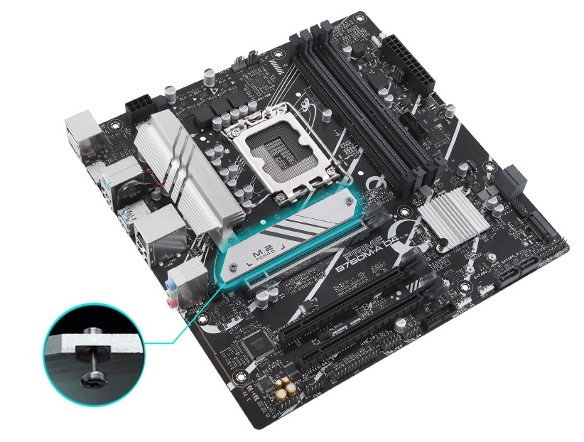 Материнська плата ASUS PRIME B760M-A D4-CSM s1700