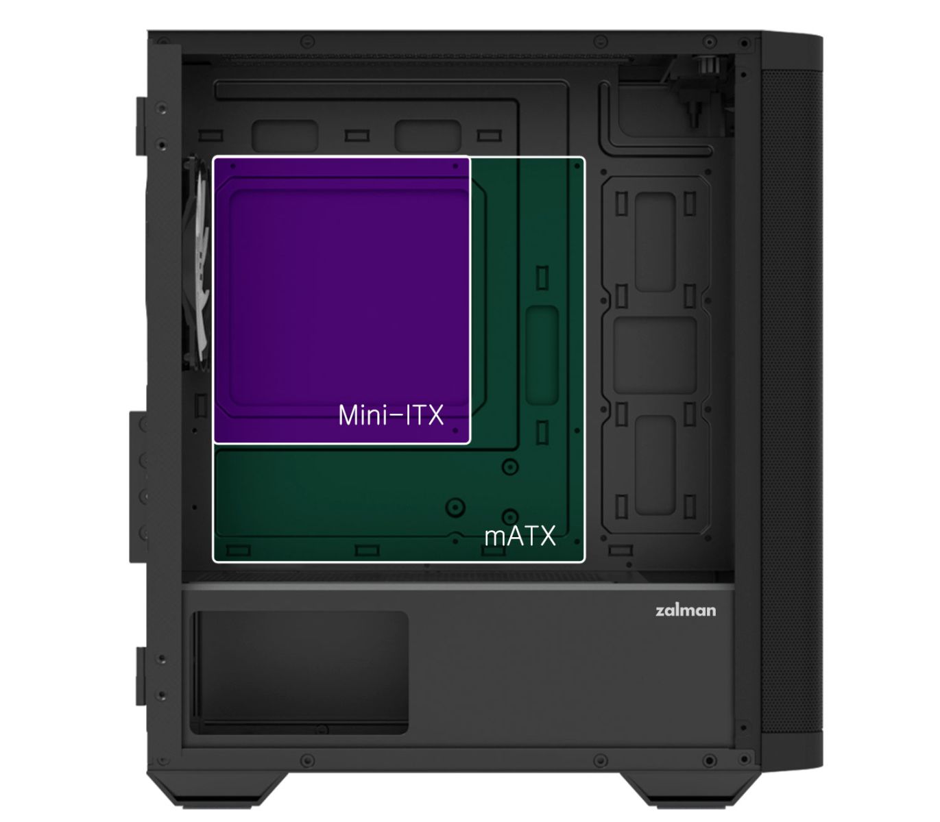 Корпус Zalman M4 без БЖ