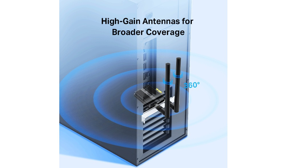 WiFi адаптер TP-LINK Archer TX50E AX3000 BT5.0 PCI Express