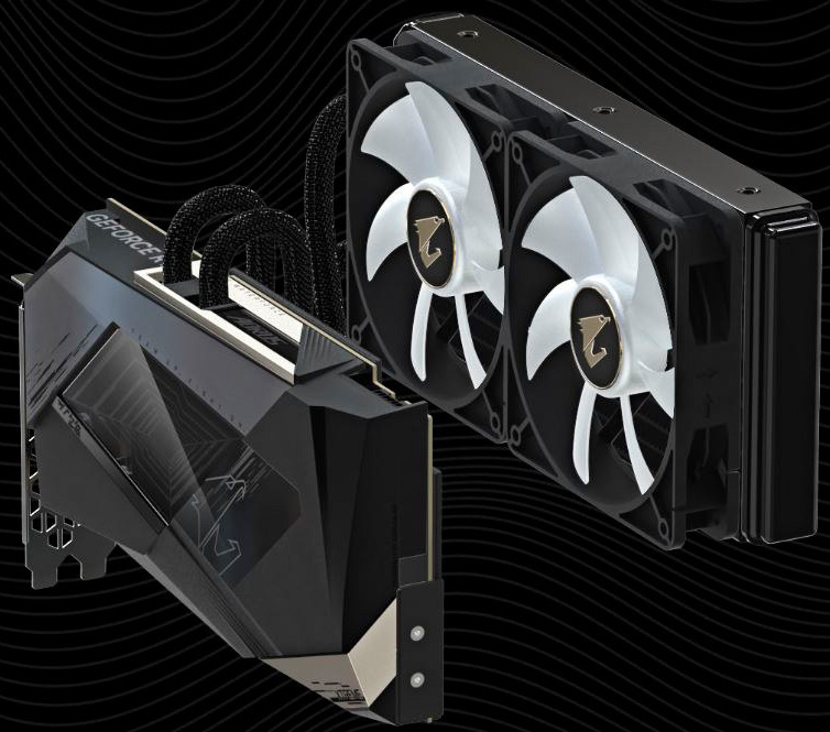 Відеокарта GIGABYTE GeForce RTX 4070 Ti 12GB GDDR6X AORUS XTREME WATERFORCE