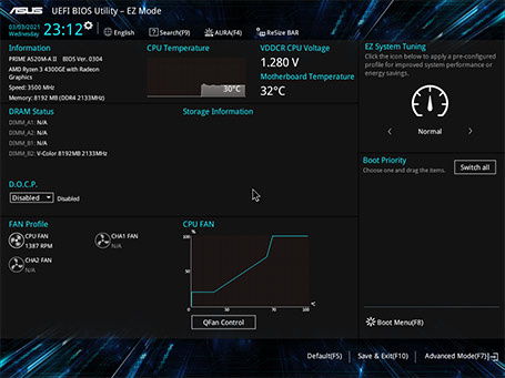 Материнська плата ASUS PRIME A520M-A II/CSM (90MB17H0-M0EAYC)