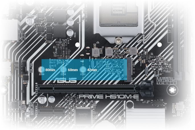 Материнська плата ASUS PRIME H510M-E (90MB1FQ0-M0EAY0)