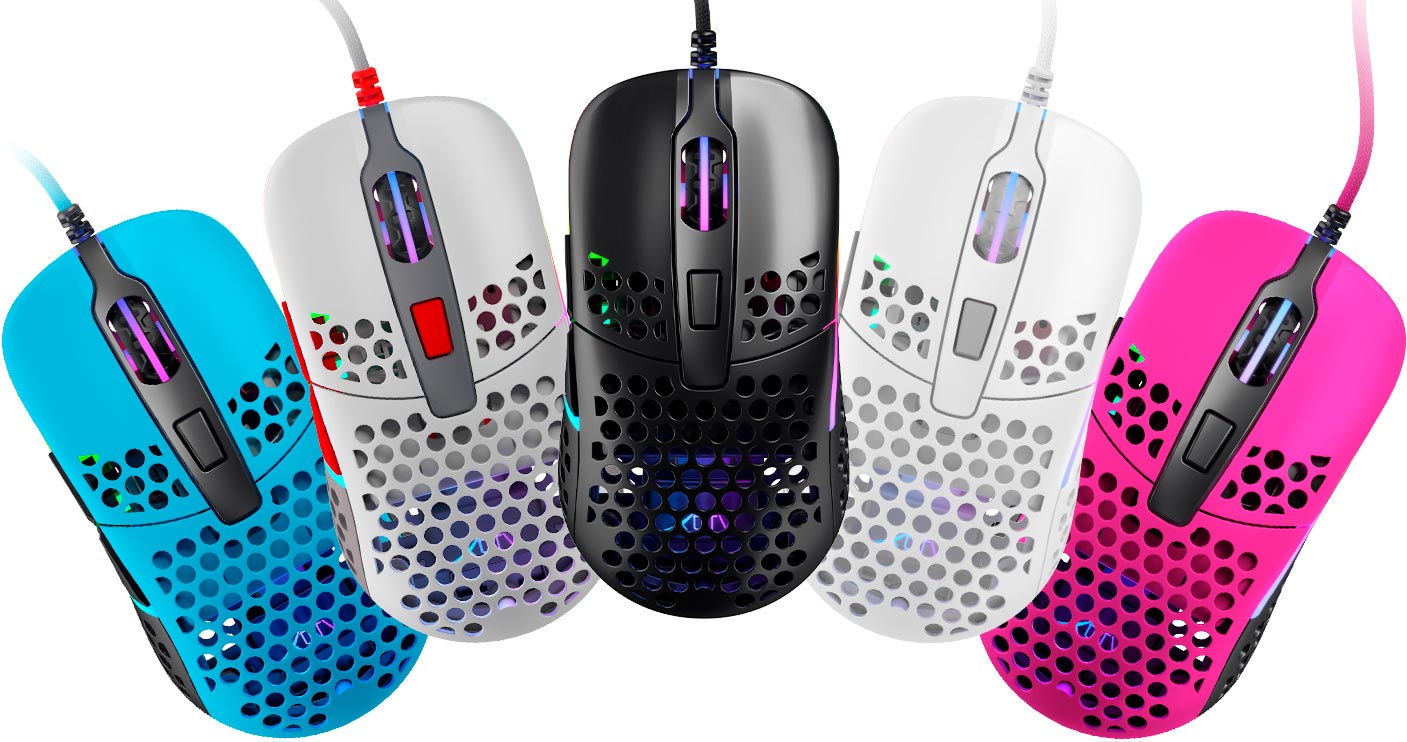 Ігрова миша Xtrfy M42 RGB, Miami Blue (XG-M42-RGB-BLUE)