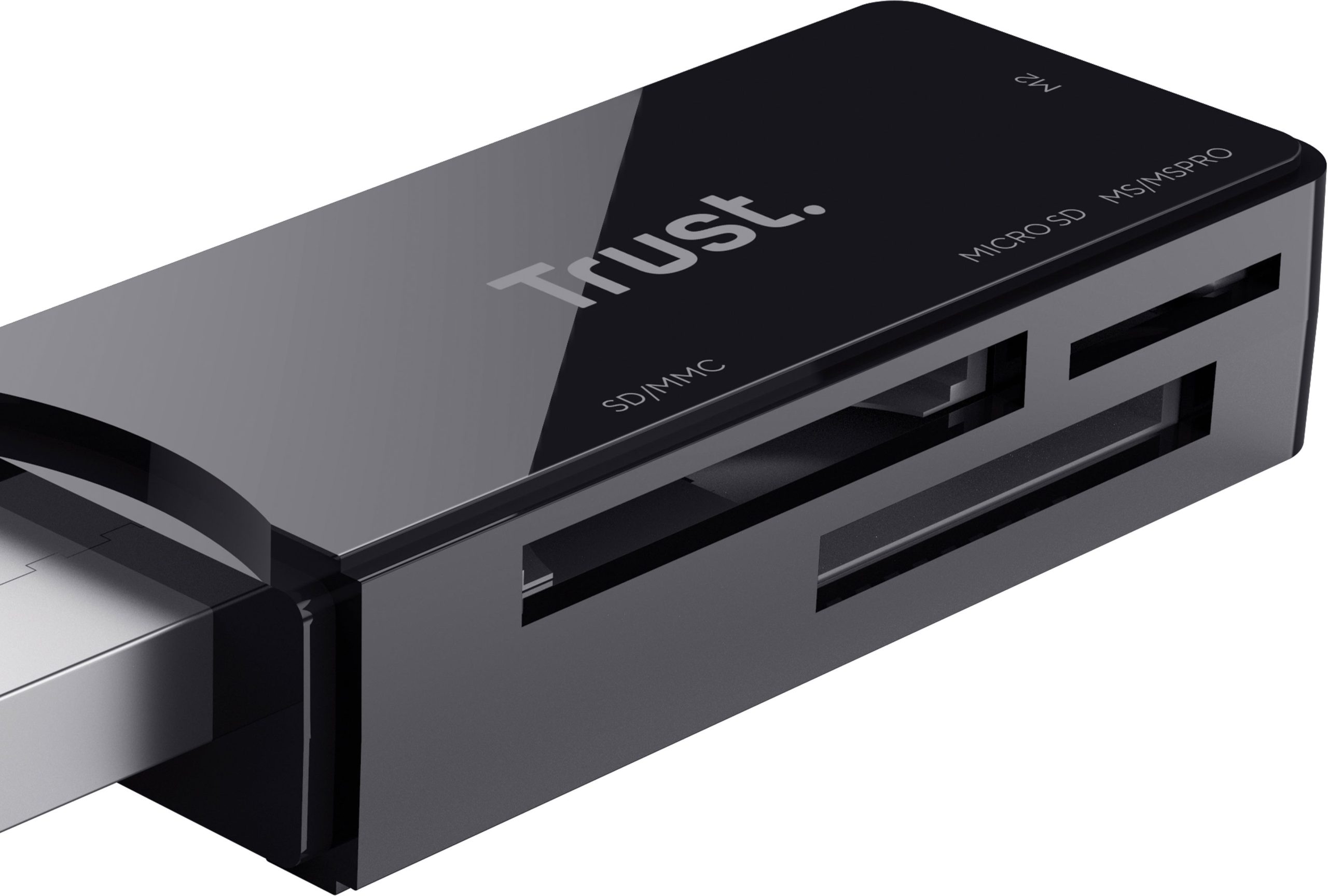 Кардридер Trust Nanga USB 2.0 Black