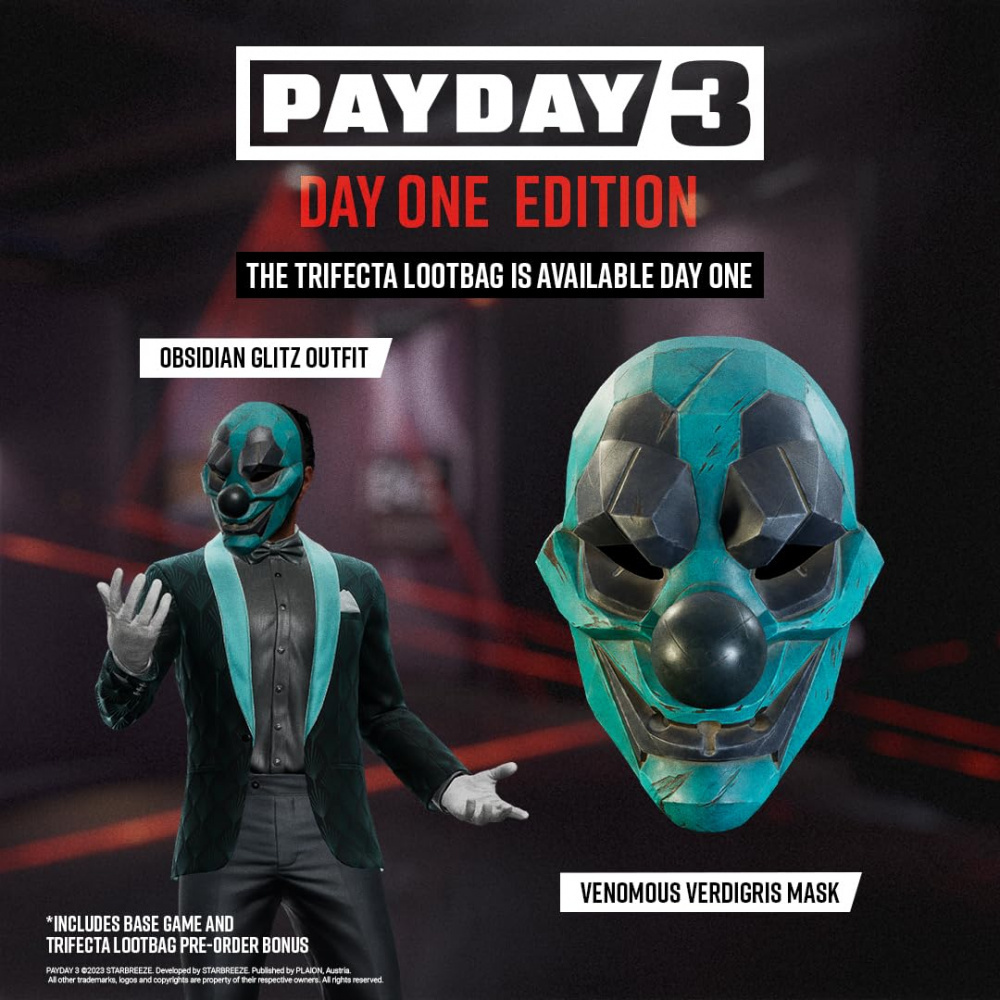 Гра Pay Day 3. Day One Edition (PS5)