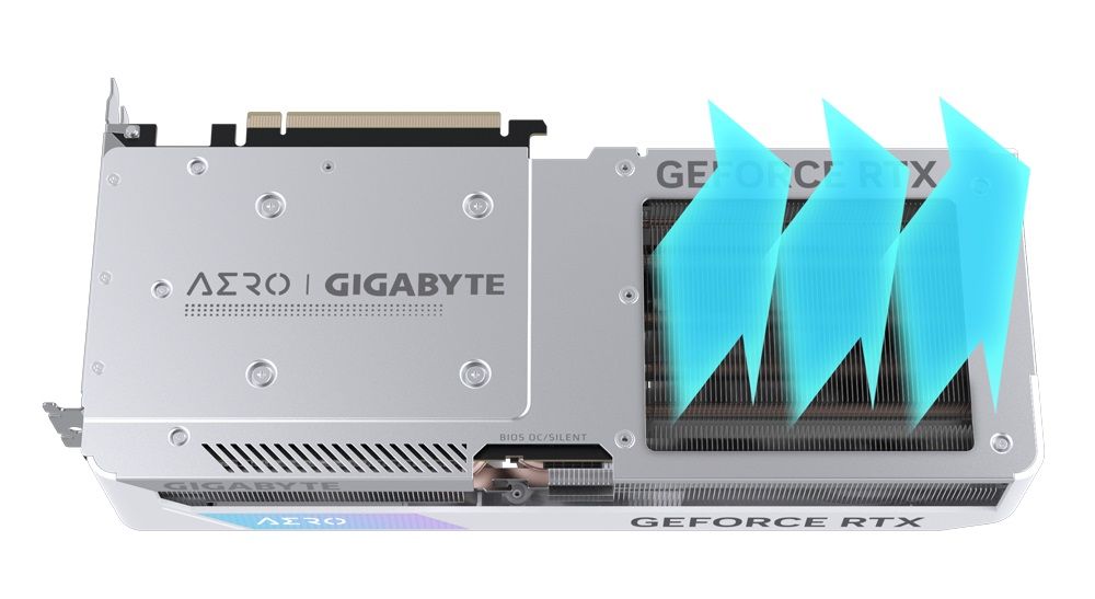 Відеокарта GIGABYTE GeForce RTX 4070 12GB GDDR6 AERO OC (GV-N4070AERO_OC-12GD)