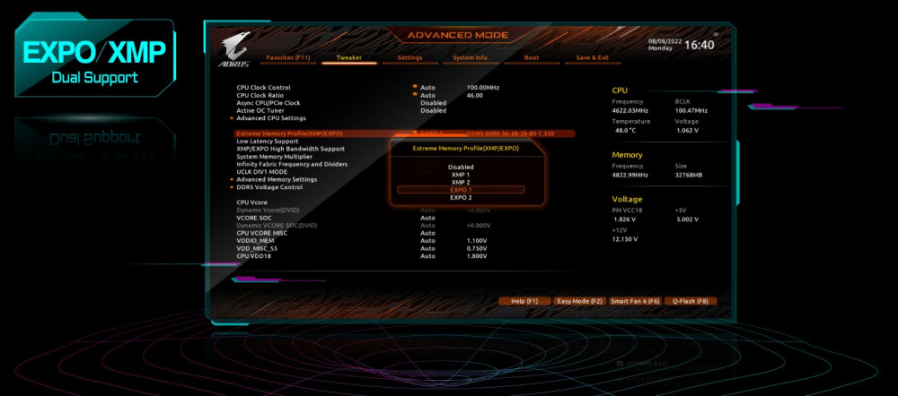 Материнська плата GIGABYTE X670E AORUS MASTER sAM5 (H610M_S2H_V2_DDR4)