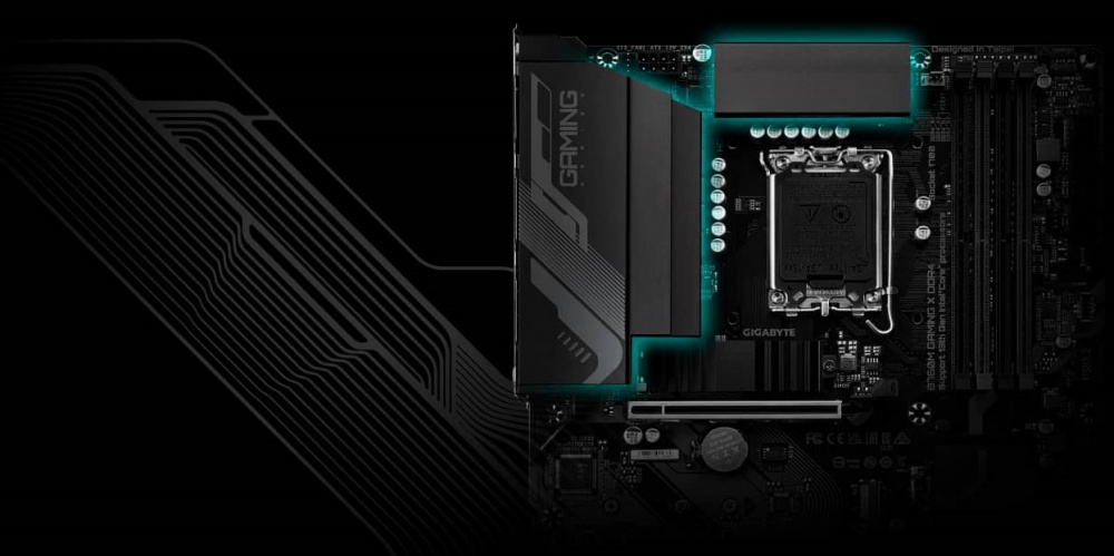 Материнська плата GIGABYTE B760M GAMING X DDR4 s1700