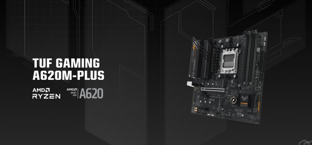 Материнська плата ASUS TUF GAMING A620M-PLUS (90MB1EZ0-M0EAY0)