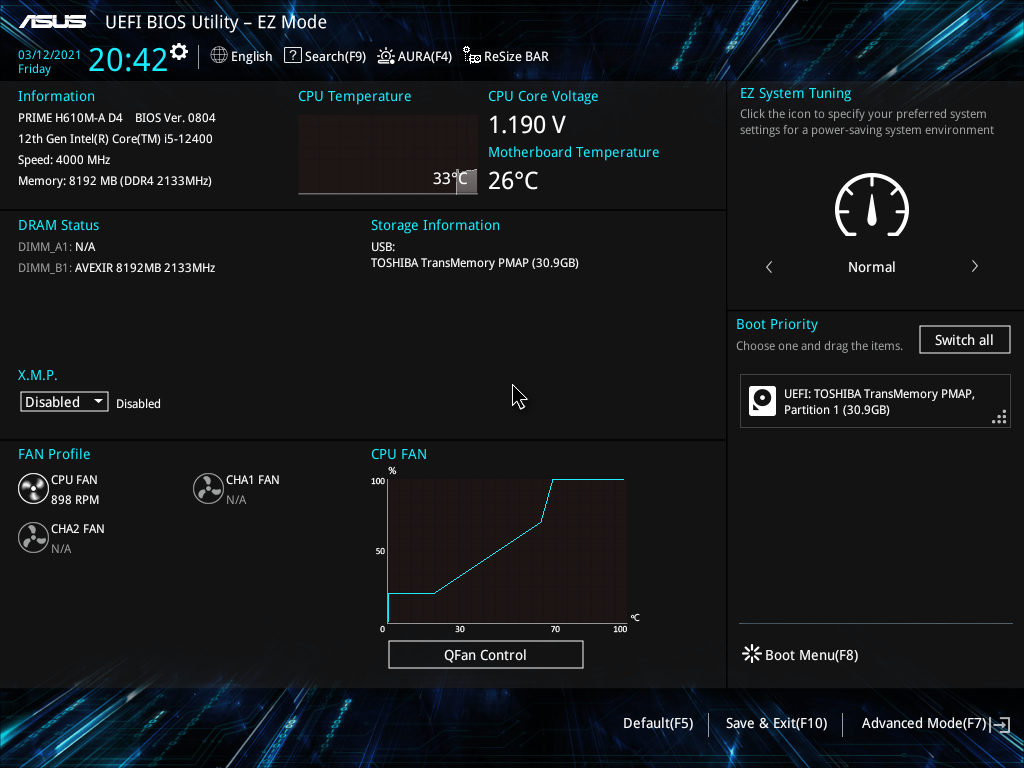 Материнська плата ASUS PRIME H610M-K (90MB1GA0-M0EAY0)