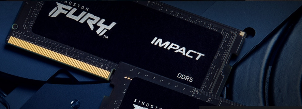 Пам’ять ноутбука Kingston DDR5 32GB 5600 FURY Impact PnP (KF556S40IB-32)