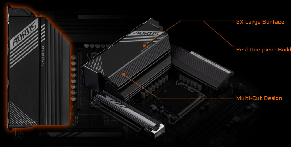 Материнська плата GIGABYTE B760 AORUS ELITE s1700 B760 4xDDR5 M.2 HDMI DP ATX