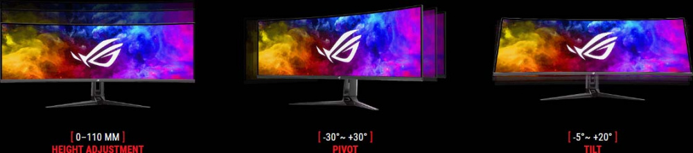 Монітор 49″ ASUS ROG Swift OLED PG49WCD (90LM09C0-B01970)