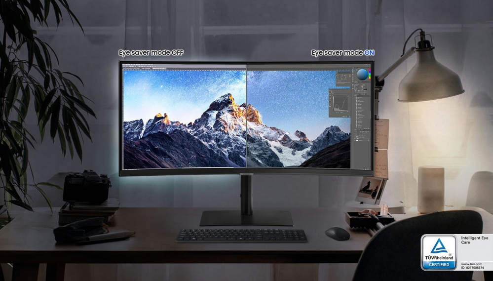 Монітор 34″ Samsung ViewFinity S6 (LS34C650VAIXCI)