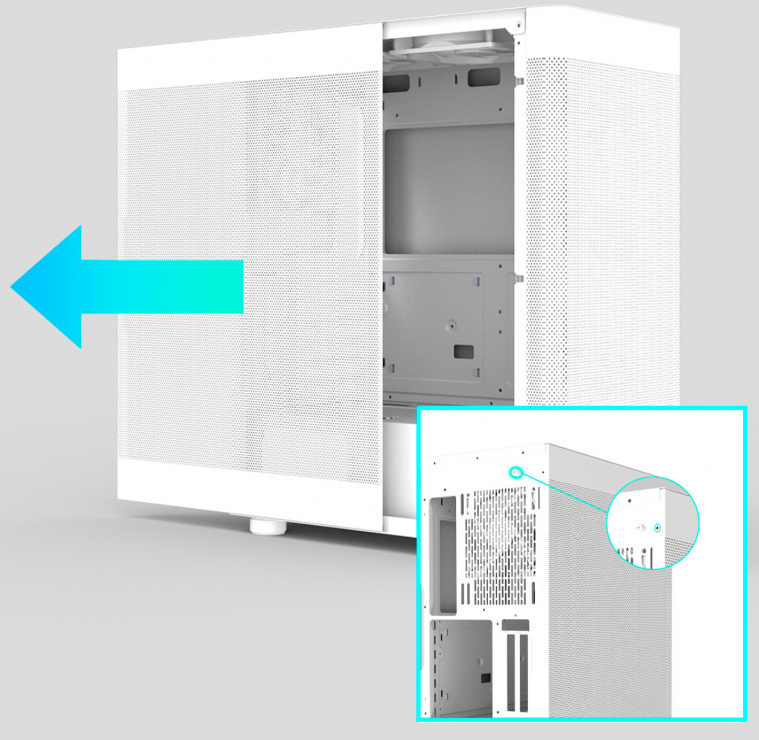 Корпус Zalman I4 (I4WHITE)