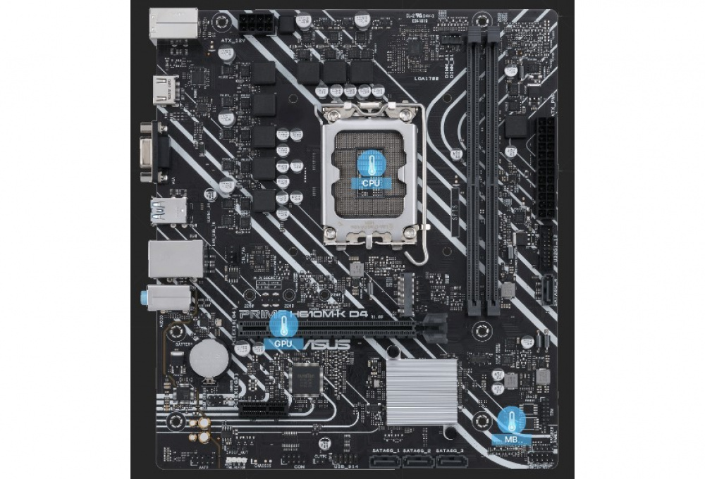 Материнська плата ASUS PRIME H610M-K D4 (90MB1A10-M0EAY0)