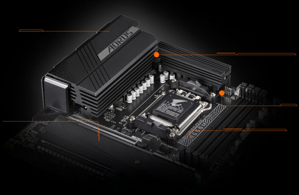 Материнська плата B650M AORUS ELITE AX sAM5