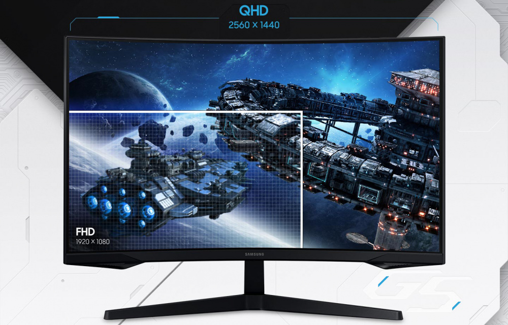 Монітор 27″ SAMSUNG Odyssey G5 S27CG550 (LS27CG550EIXCI)