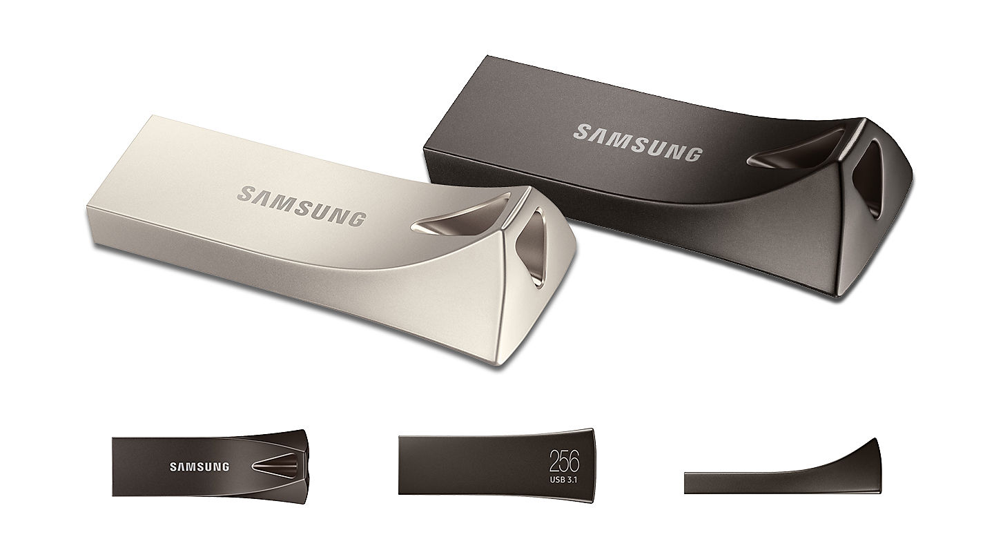 Накопичувач USB 3.1 SAMSUNG BAR 128GB Titan Gray (MUF-128BE4/APC)