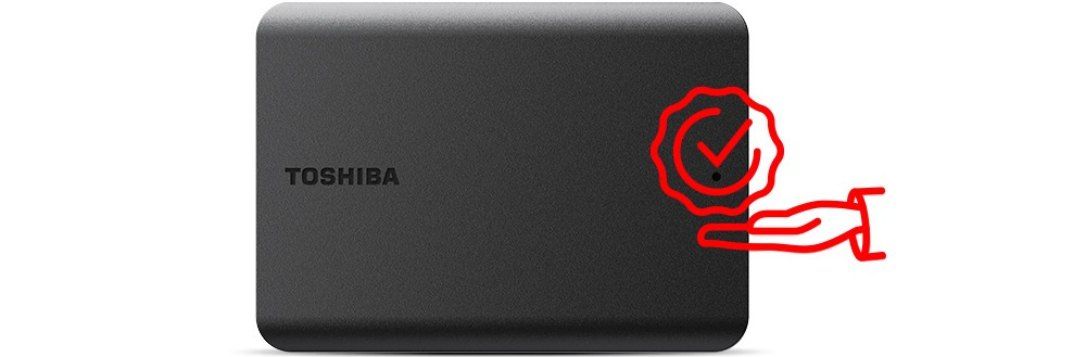 Жорсткий диск TOSHIBA USB 3.2 Gen1 2TB Canvio Basics 2022 Black (HDTB520EK3AA)