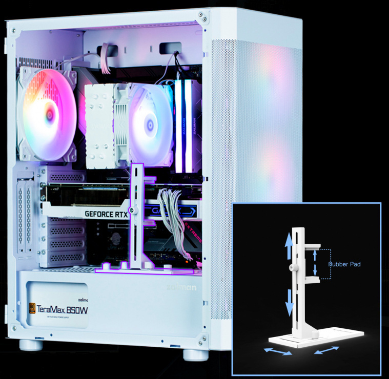 Корпус Zalman I4 TG (I4TGWHITE)