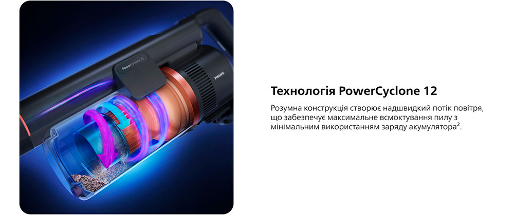 Пилосос акумуляторний Philips XC8057/01