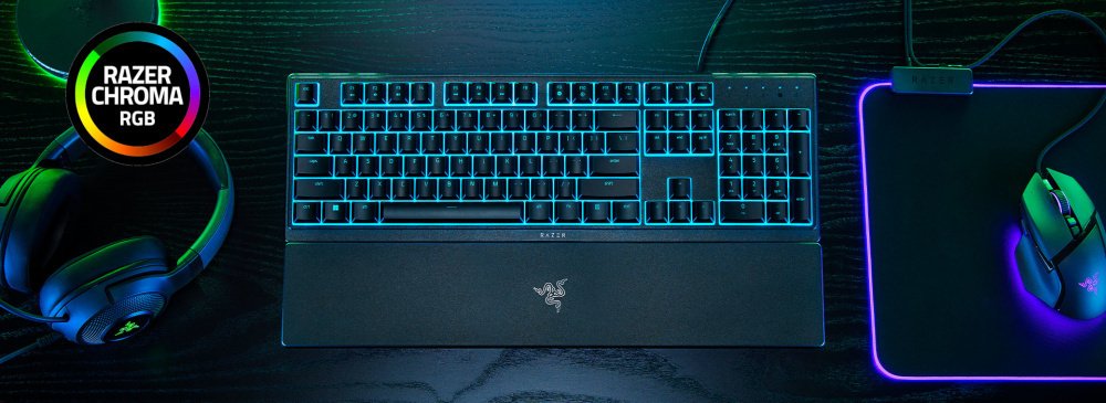 Ігрова клавіатура Razer Ornata V3 X RGB 104key USB RU Black (RZ03-04470800-R3R1)