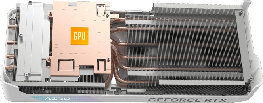 Відеокарта GIGABYTE GeForce RTX 4070 Ti 12GB AERO OC (GV-N407TAERO_OCV2-12GD)