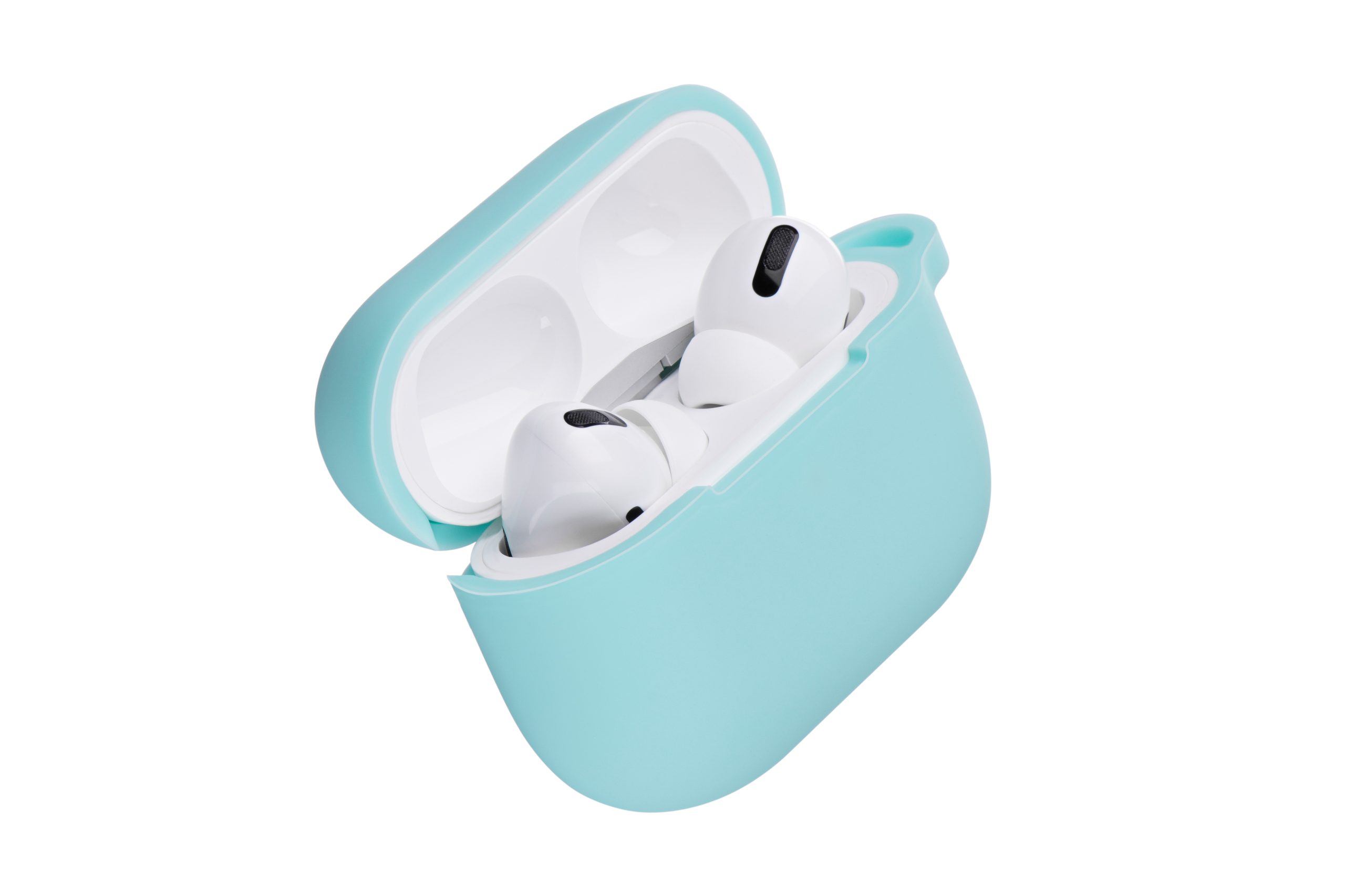 Чохол 2Е для Apple AirPods Pro Pure Color Silicone (2.5mm) Mint (2E-PODSPR-IBPCS-2.5-MT)