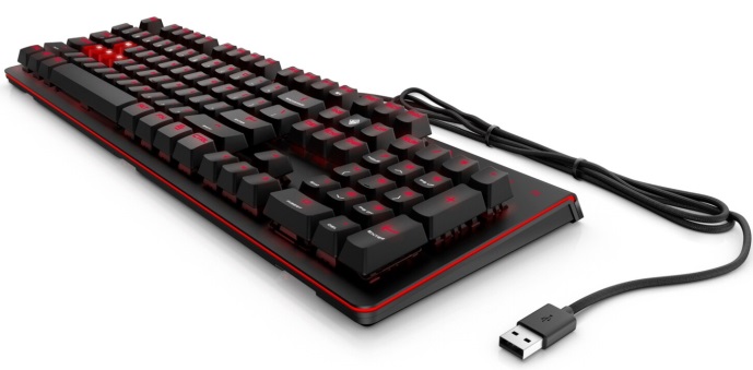 Игровая клавиатура HP OMEN Encoder Cherry MX Brown (6YW75AA)