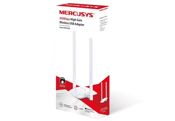 Беспроводной Wi-Fi USB адаптер Mercusys MW300UH