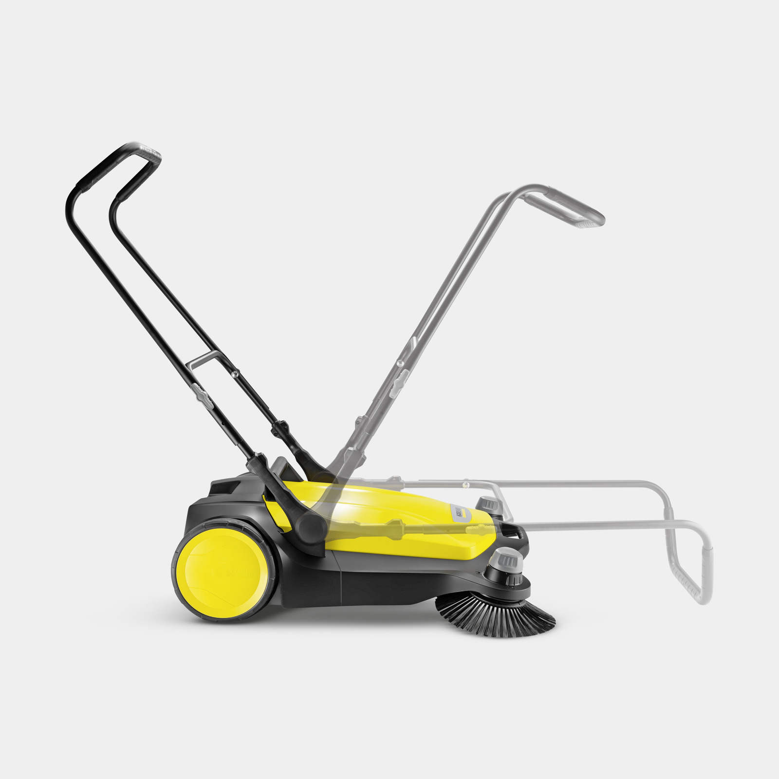 Підмітальна машина Karcher S 6 Twin, ручна, захват 86см, контейнер 38л, 14.8кг