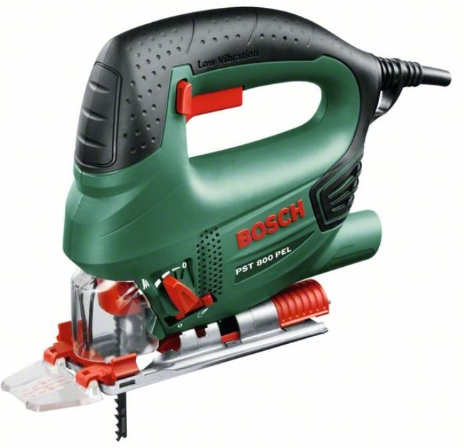 Лобзик Bosch PST 800 PEL, 530Вт, 500-3000об•хв, з набором пилок, 2кг