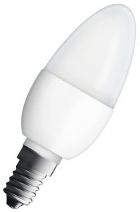 Лампа OSRAM LED E14 5Вт 2700K 470Лм B40