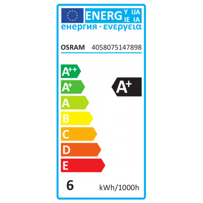 Лампа OSRAM LED E14 5Вт 470Лм 2700K P40