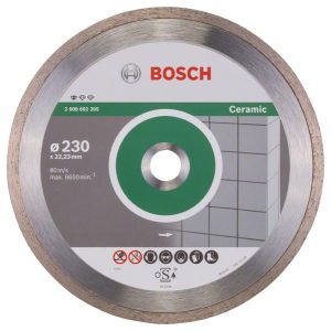 Алмазний відрізний диск Bosch Standard для кераміки 230-22.2