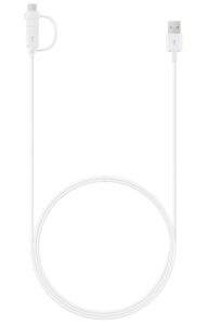 Кабель Samsung USB-A – Type-C + microUSB 1.5m White (EP-DG930DWEGRU)