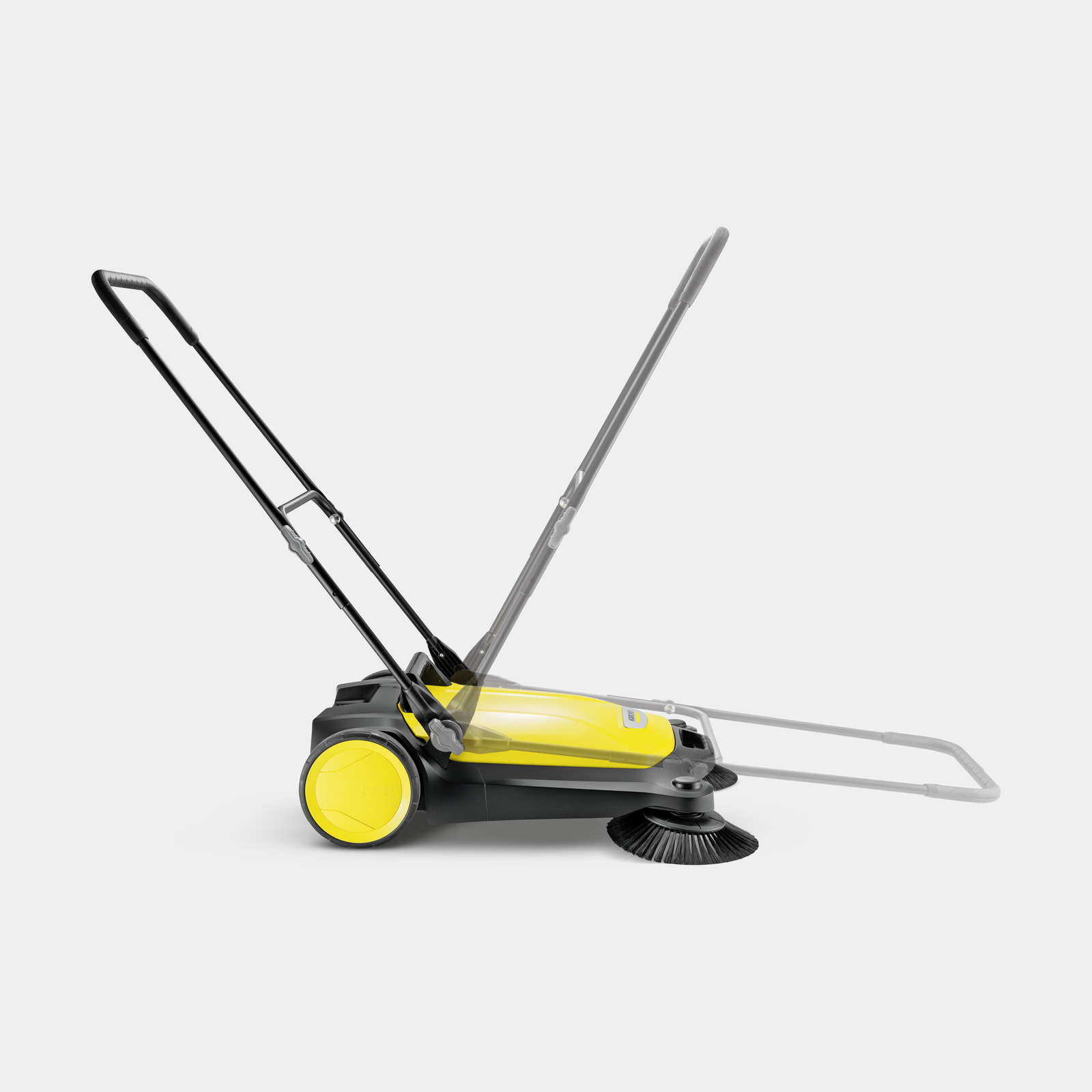 Підмітальна машина Karcher S 4 Twin ручна, захват 68см, контейнер 20л, 10.2кг