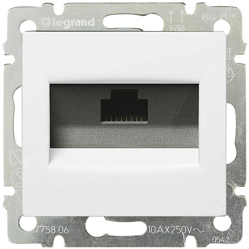 Valena Classic Legrand розетка 1хRJ45 кат.6 FTP