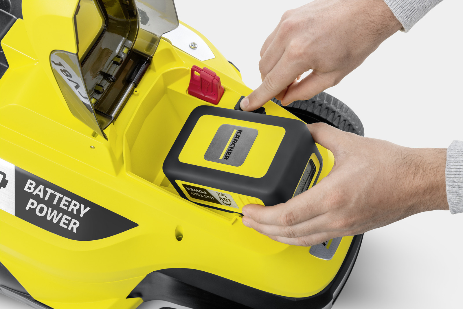 Газонокосарка акумуляторна Karcher LMO 18-36 (без АКБ та ЗП)