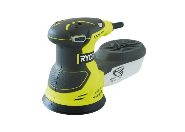 Шлифмашина эксцентрикова Ryobi ROS300A, 300Вт, 125мм, +20 шлифлистов, 1.7кг