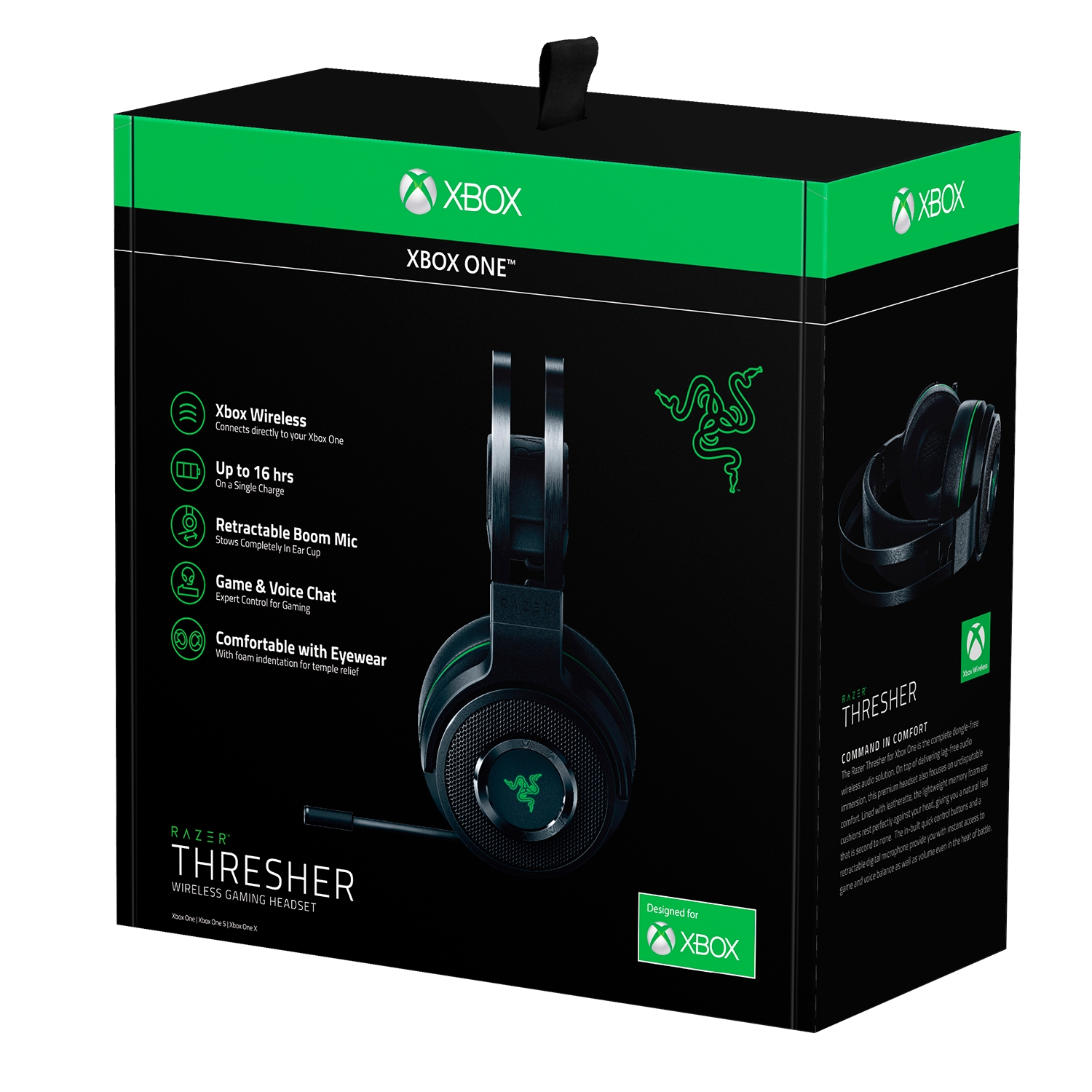 Ігрова гарнітура Razer Thresher Wireless – Xbox One (RZ04-02240100-R3M1)