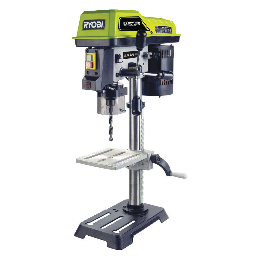 Верстат свердлильний Ryobi RDP102L, 390Вт, D 13мм, 510-2430об/хв, 0-45°, лазер, 21.2кг