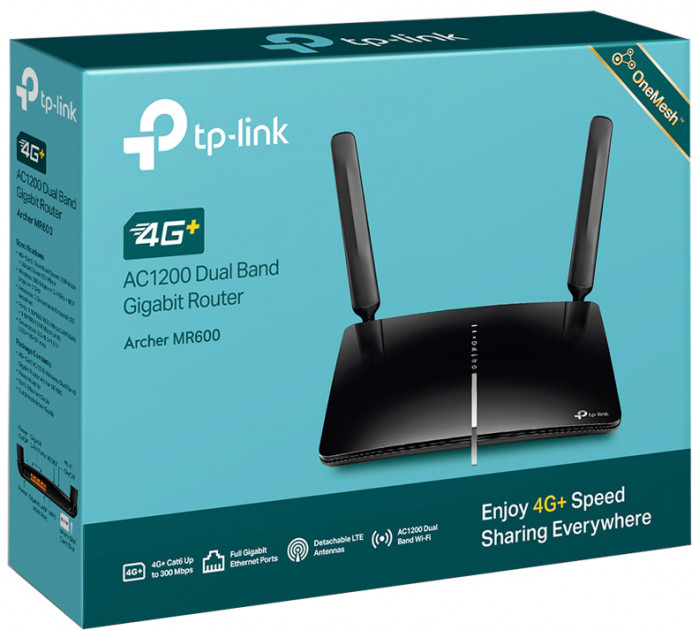 Маршрутизатор TP-LINK ARCHER-MR600 AC1200 (ARCHER-MR600)